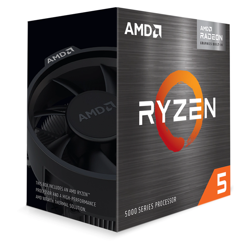 Процесор AMD Ryzen 5 5600G, 3.9GHz(Up to 4.4GHz), 65W, AM4, (35934585)