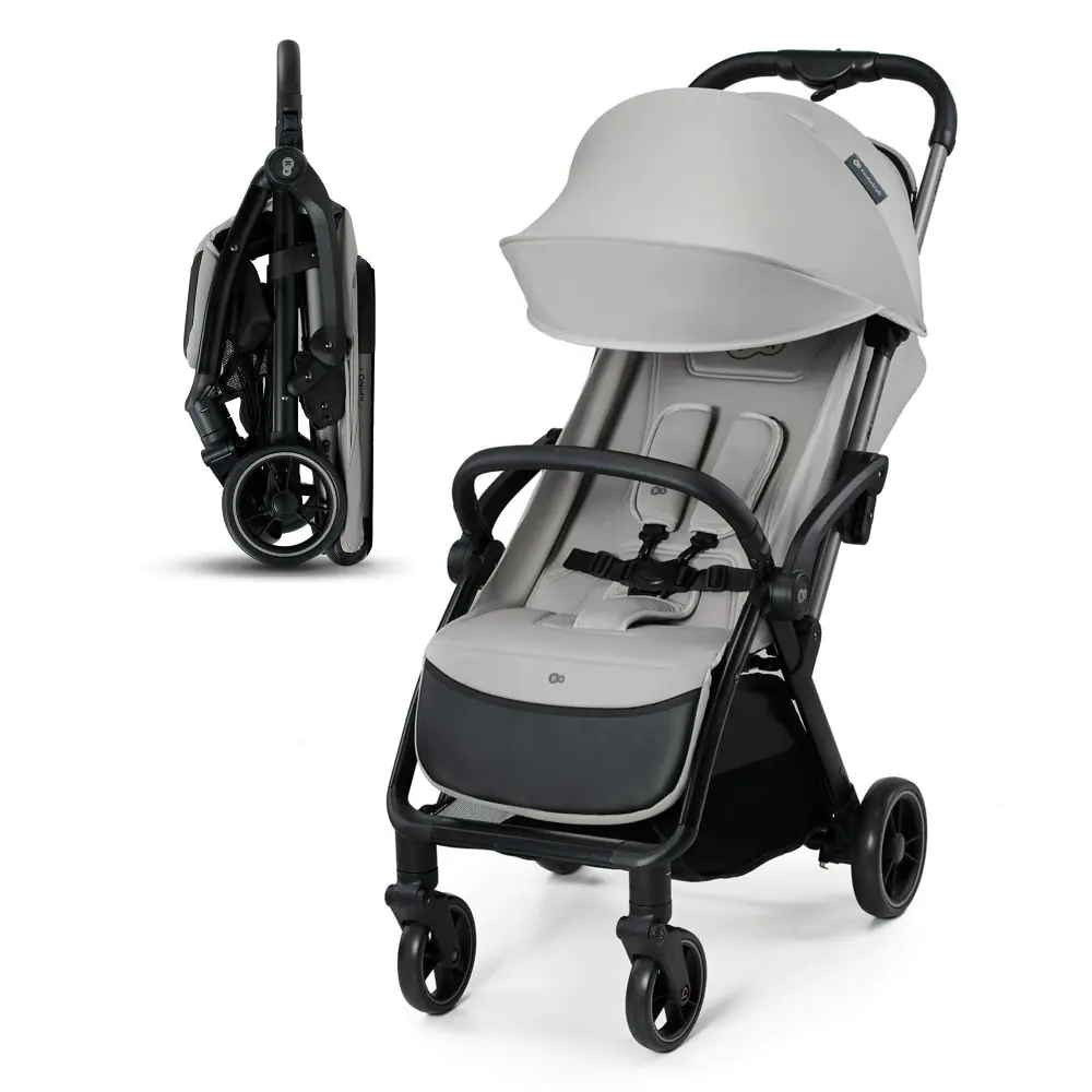 Бебешка количка KinderKraft APINO, Dove Grey, (35944608)