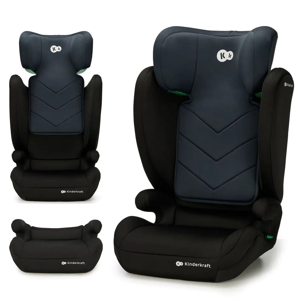 Kinderkraft I-SPARK столче за кола 100-150cm BLACK, (35945890)