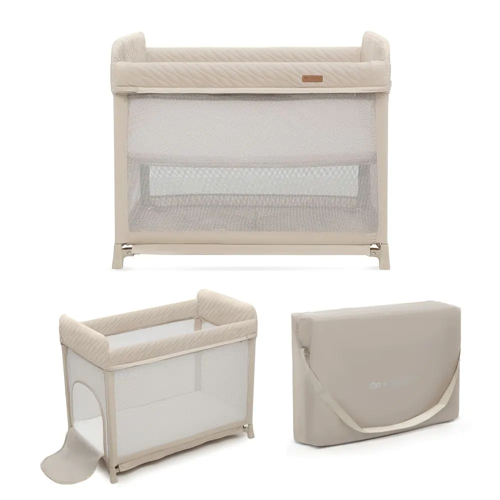 Kinderkraft MOON DREAM бебешка кошара BEIGE, (35945891)