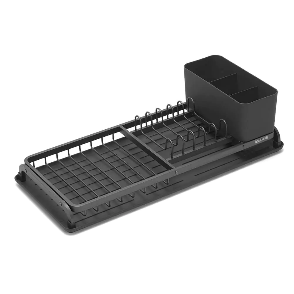 Сушилник за съдове Brabantia SinkSide Dark Grey, компактен, (35941479)