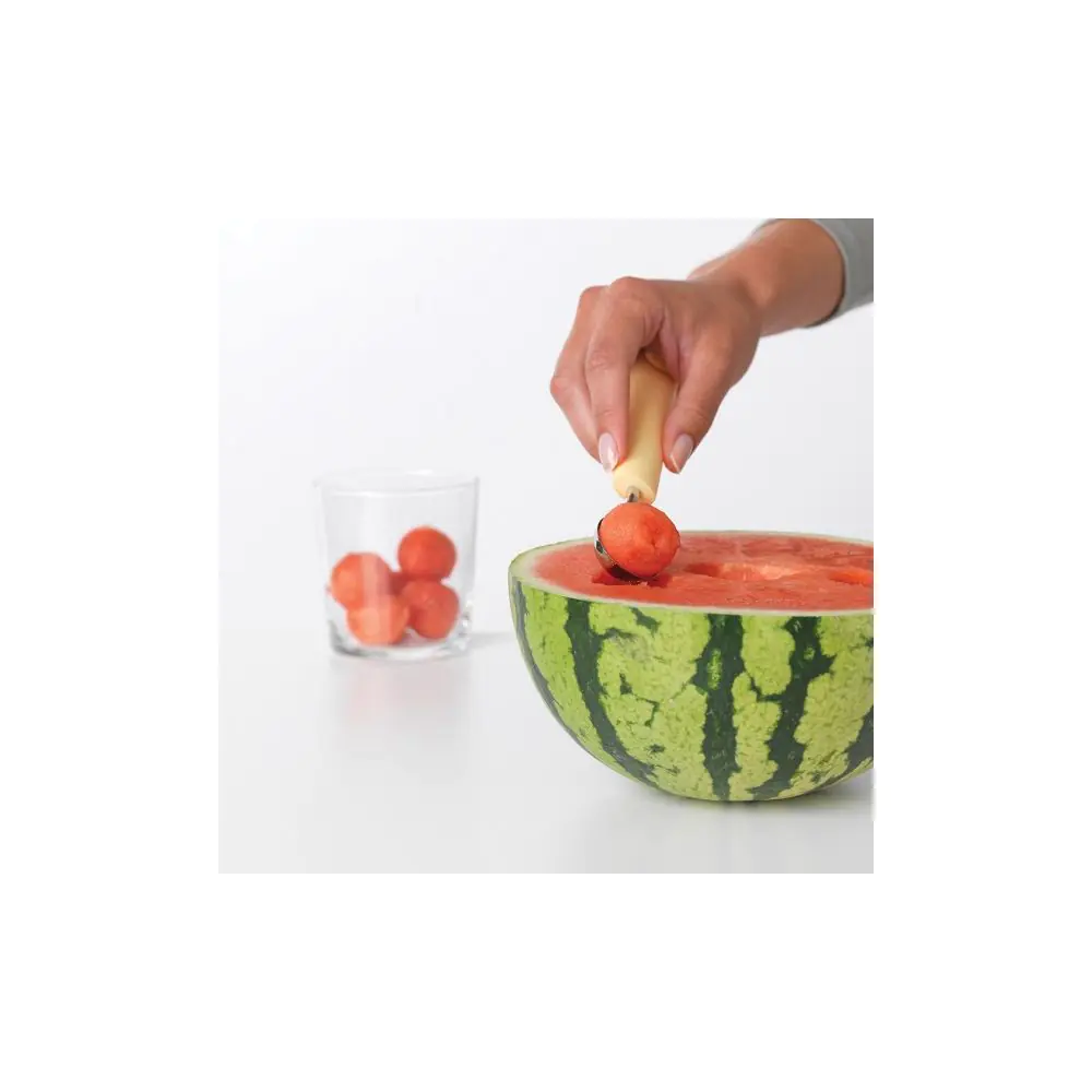 Лъжица за оформяне на плодови топчета Brabantia Tasty+ Vanilla Yellow, (35941628)