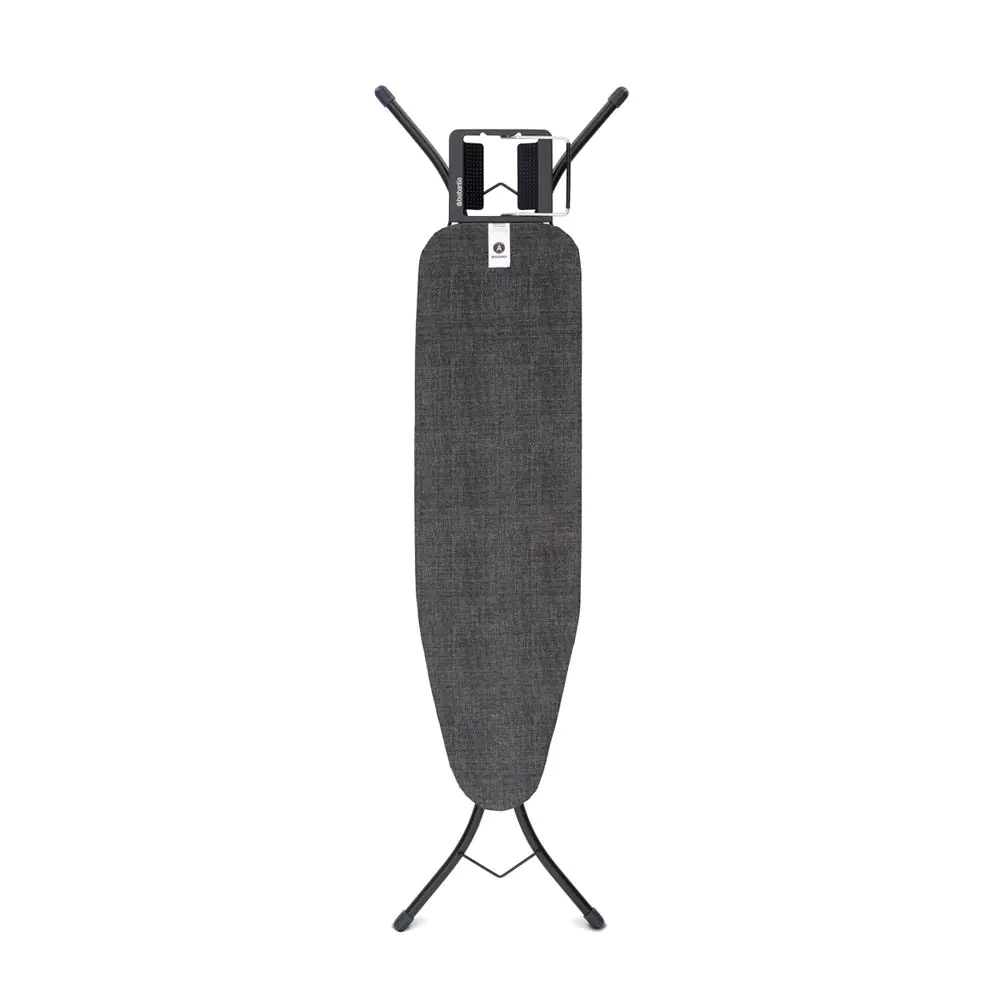 Маса за гладене Brabantia A 110x30cm с поставка за ютия, Denim Black, (35944131)