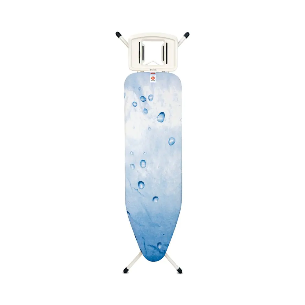 Маса за гладене Brabantia B 124x38cm с масивна поставка за ютия, Ice Water, (35944268)