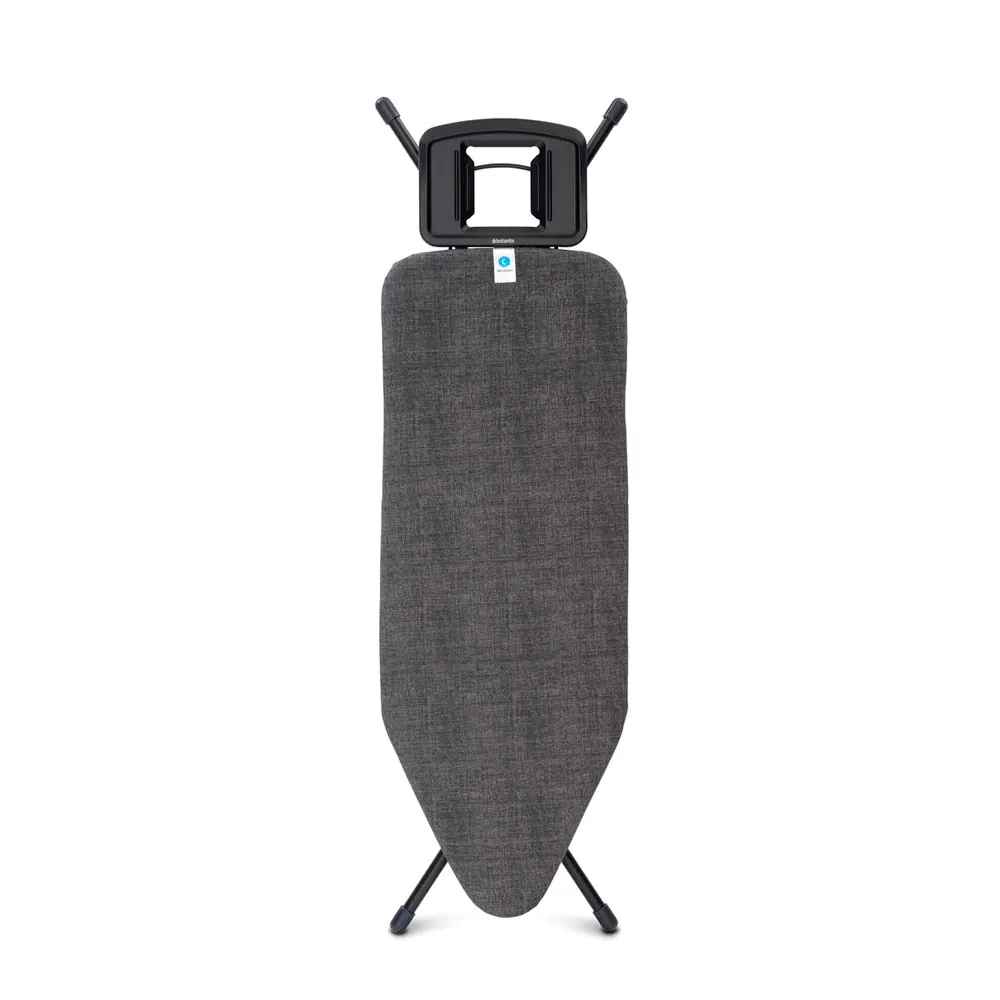 Маса за гладене Brabantia C 124x45cm с масивна поставка за ютия, Denim Black, (35941941)