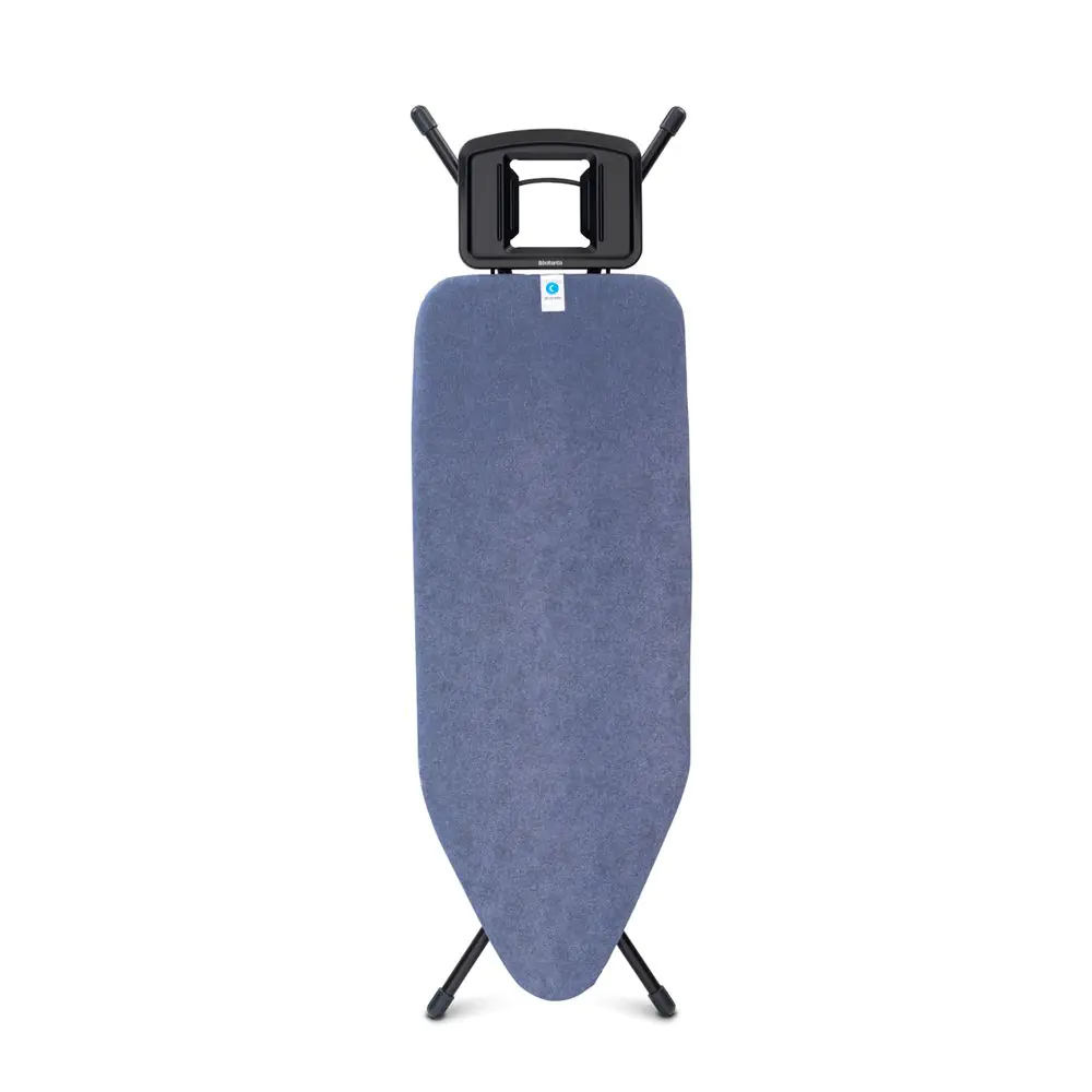 Маса за гладене Brabantia C 124x45cm с масивна поставка за ютия, Denim Blue, (35941942)