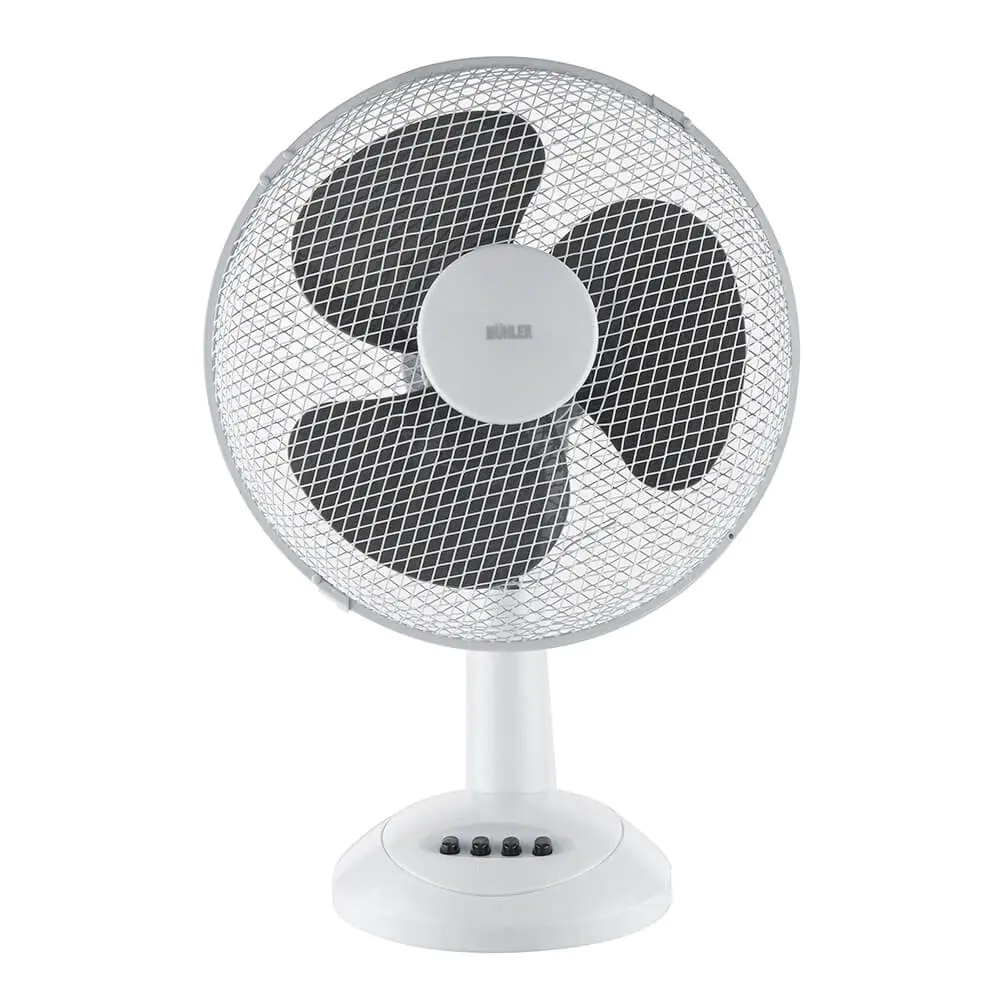 Вентилатор настолен 12'' Muhler FM-12, 30W, 3 перки, (35942037)