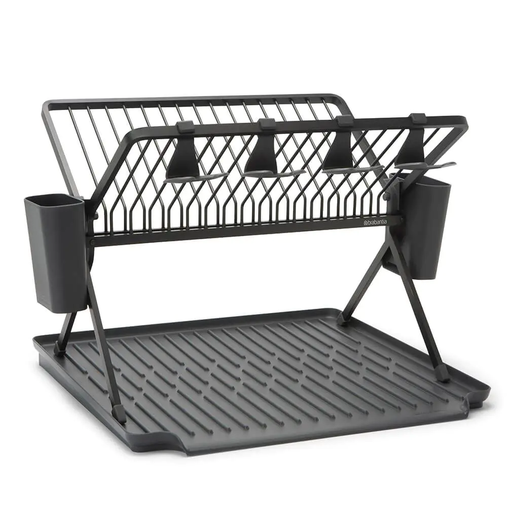 Сушилник за съдове сгъваем Brabantia SinkSide Dark Grey, (35942079)