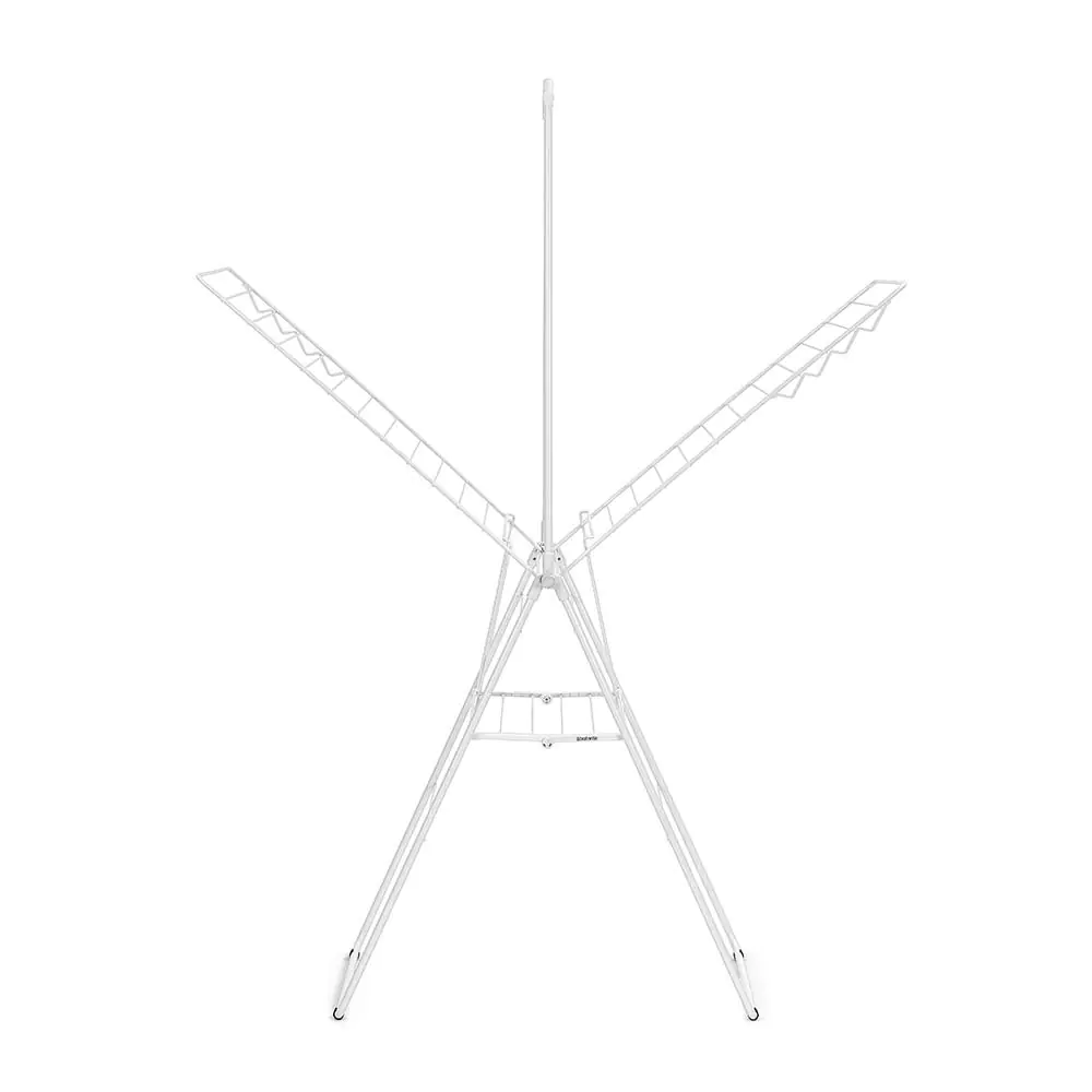 Сушилник за дрехи Brabantia Hangon 25m с допълнителен прът, Fresh White, (35942091)