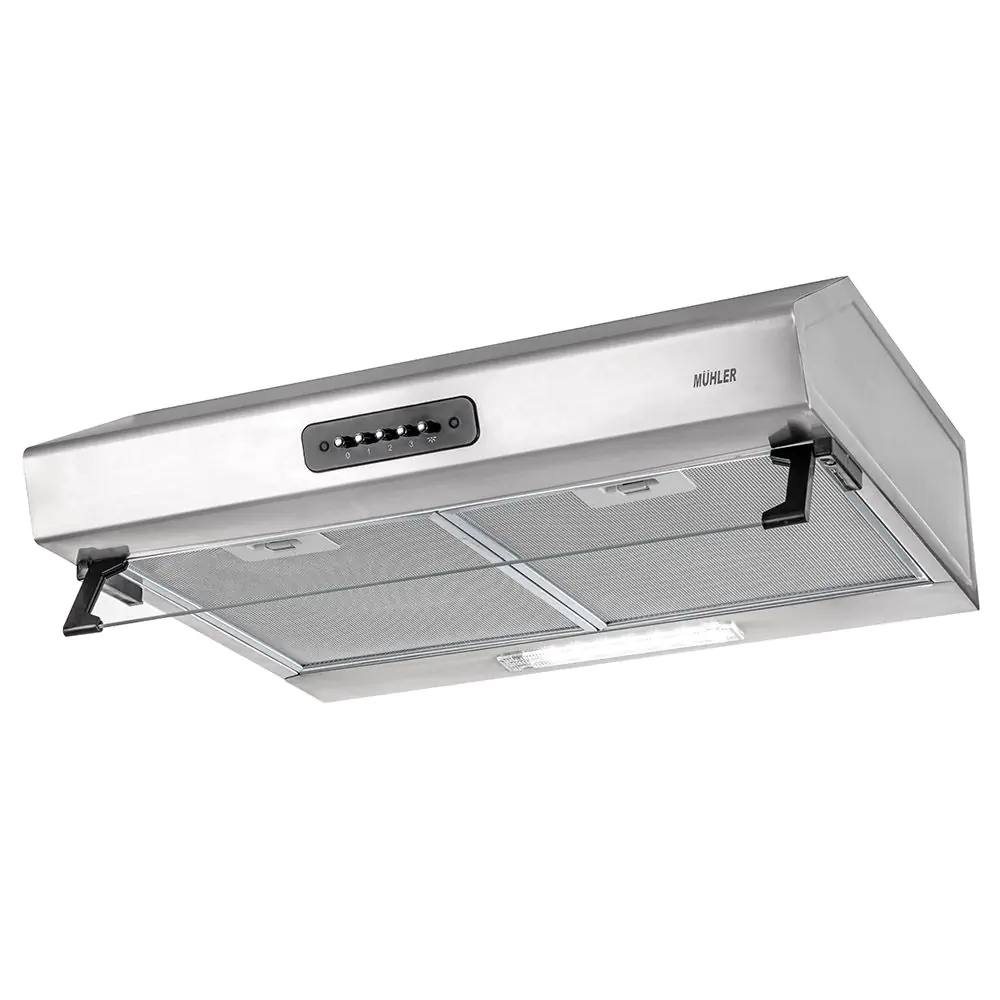 Абсорбатор Muhler AMK-2119IX, 160W, класик, INOX, 2 мотора, (35942342)
