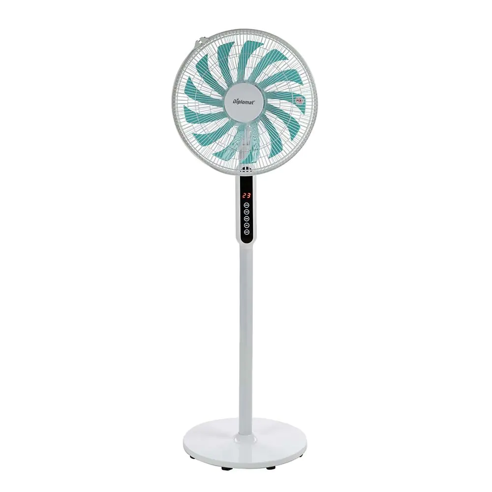 Вентилатор на стойка 16" Diplomat DFX-535RC, 60W, LED, дист. упр-е, (35942396)