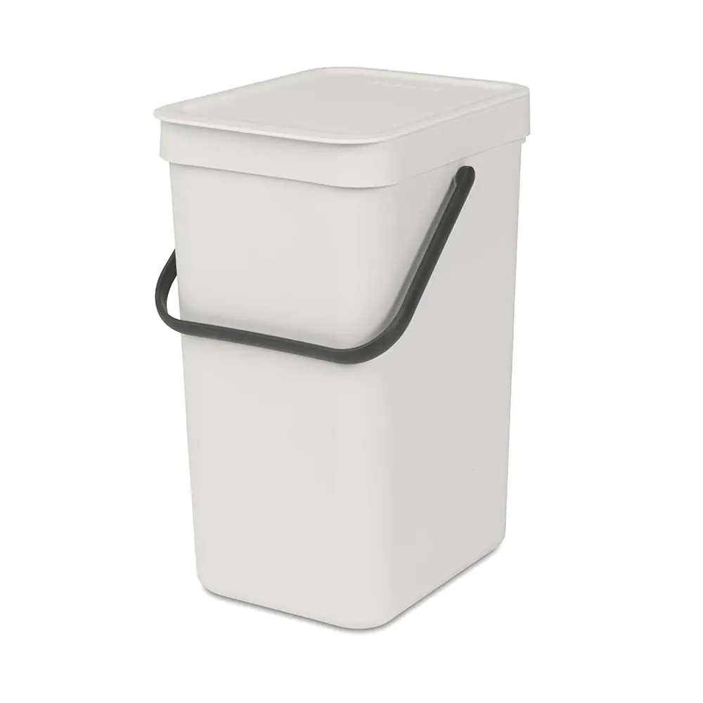 Кош за смет за разделно събиране Brabantia Sort&Go 12L, Light Grey, (35942416)