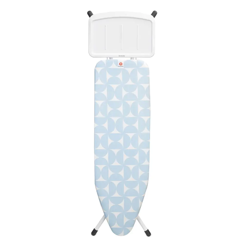 Маса за гладене Brabantia B 124x38cm с поставка за парогенератор, Fresh Breeze, (35942480)