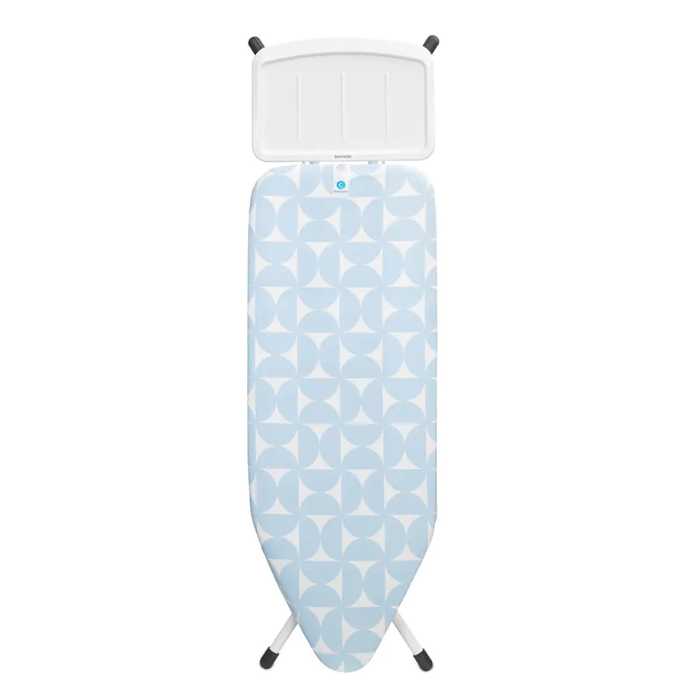 Маса за гладене Brabantia C 124x45cm с поставка за парогенератор, Fresh Breeze, (35942482)