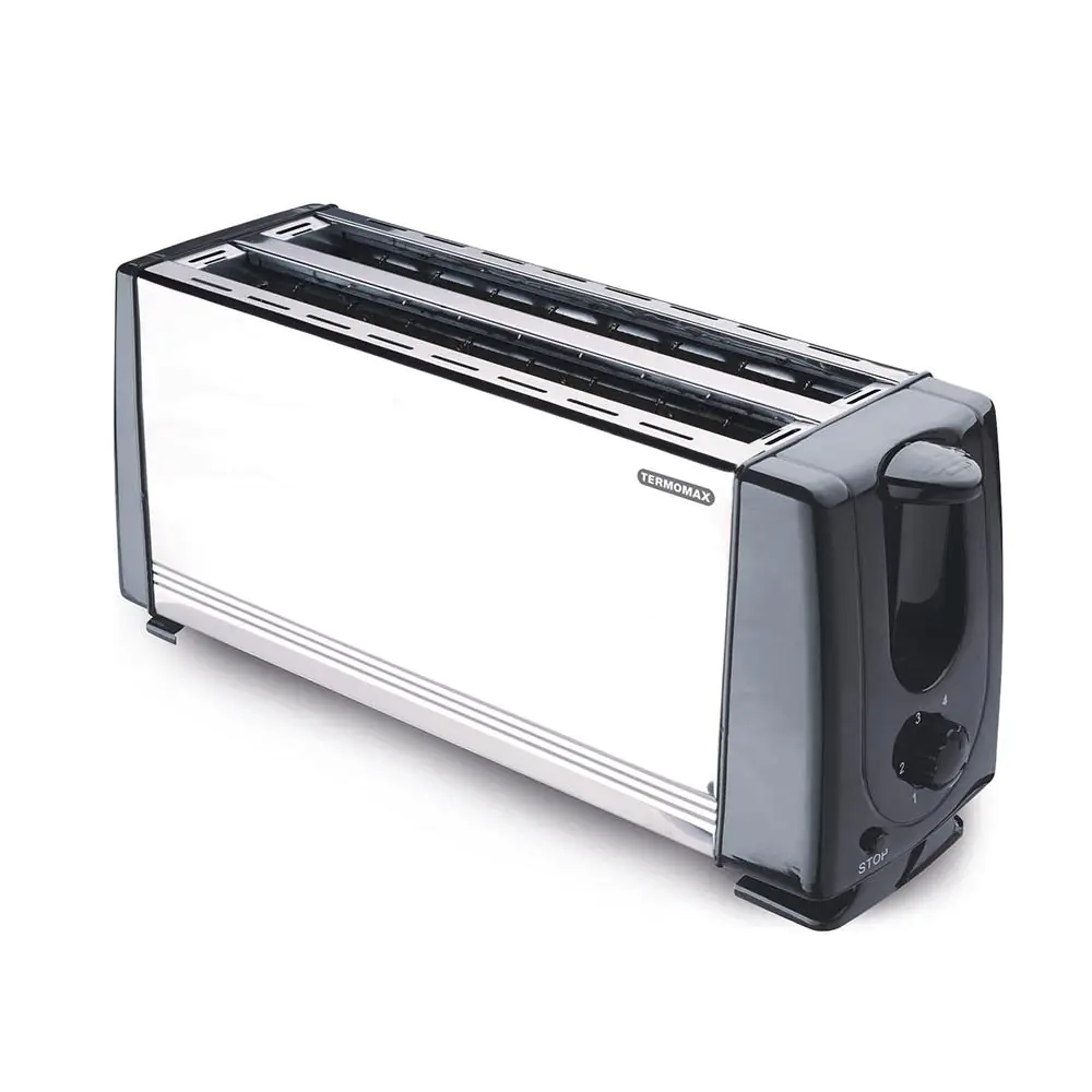 Тостер за 4 филии Termomax TX401S, 1200W, метален, (35942764)