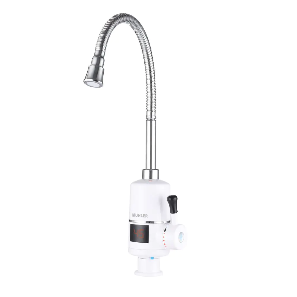 Водонагревател MUHLER MH-7433TDF, 3600W, LED, гъвкав струйник, плот, (35946798)