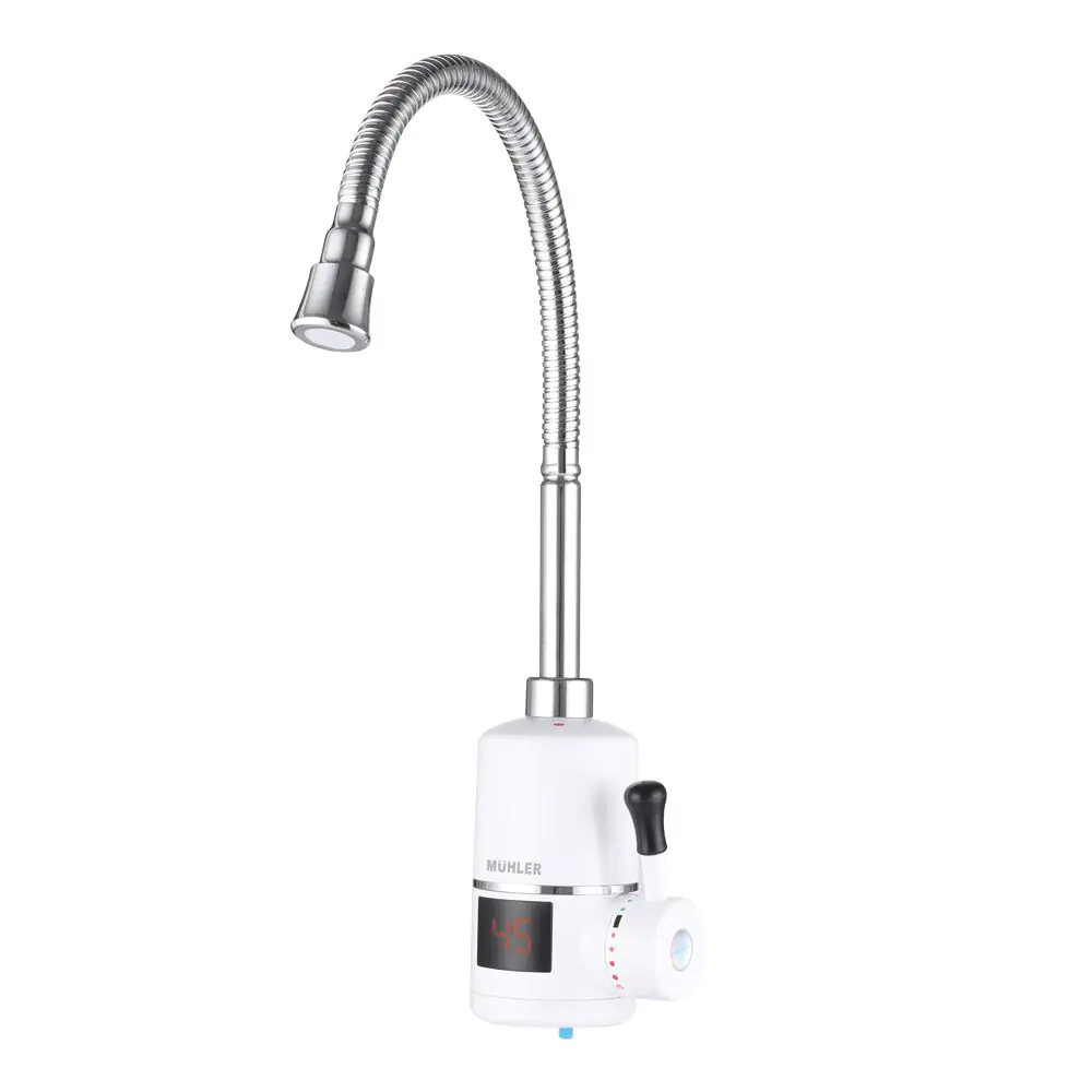 Водонагревател MUHLER MH-7533WDF, 3600W, LED, гъвкав струйник, стена, (35946799)