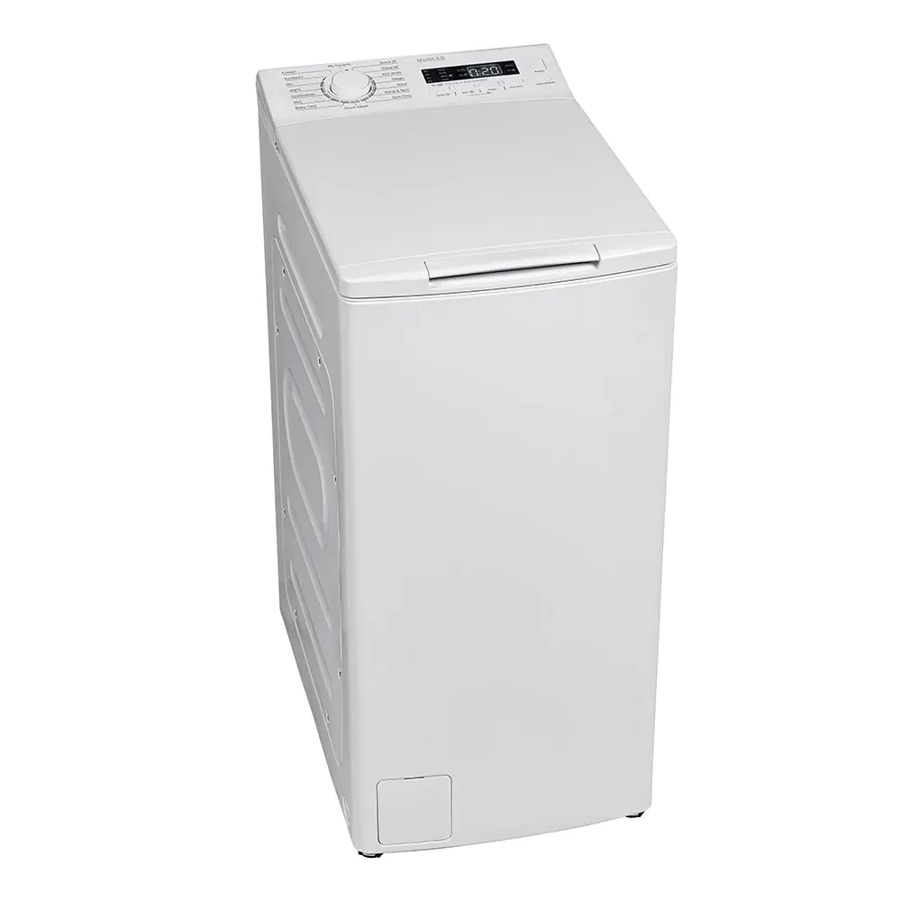 Пералня Muhler SWM712TMWC, клас C, 7kg, 1200rpm, горно зареждане, 5 години, (35943538)