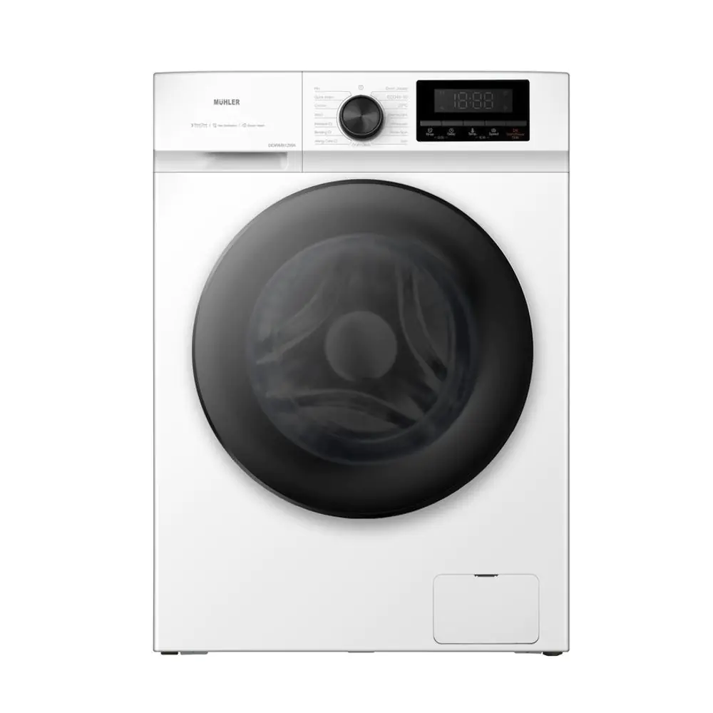 Пералня Muhler DDWM812WA, клас А, инверторна, директно задвижване, 8kg, 1200rpm, (35943661)