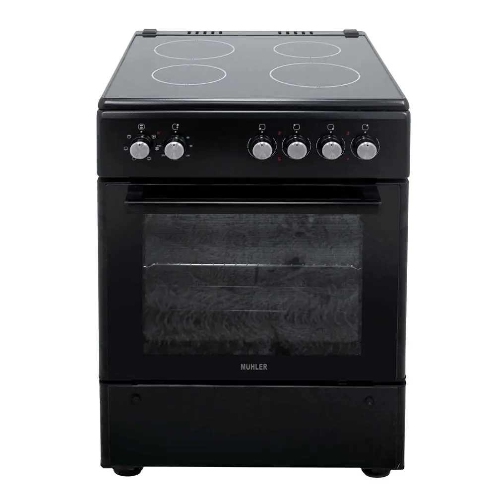 Голяма готварска печка Muhler ELC-VC601EB, 4В, (35950039)