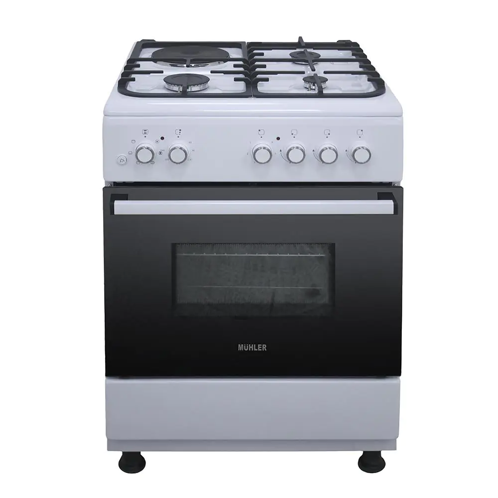 Голяма готварска печка Muhler ELC-600G3, 3G+1E, (35950040)