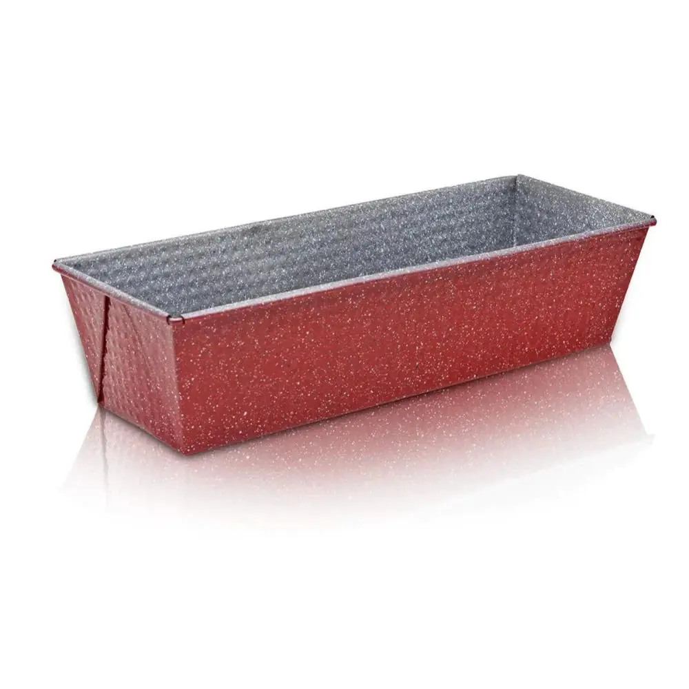 Форма за печене на хляб и козунак Voltz V51223RF, 30.5 см, Мраморно покритие, Червен, (55551223RF)
