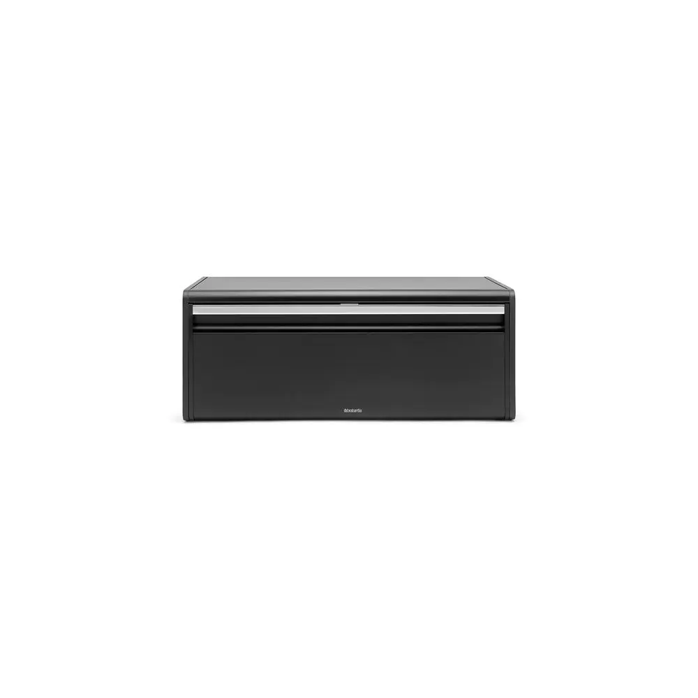 Кутия за хляб Brabantia Fall Front Matt Black, (35940709)