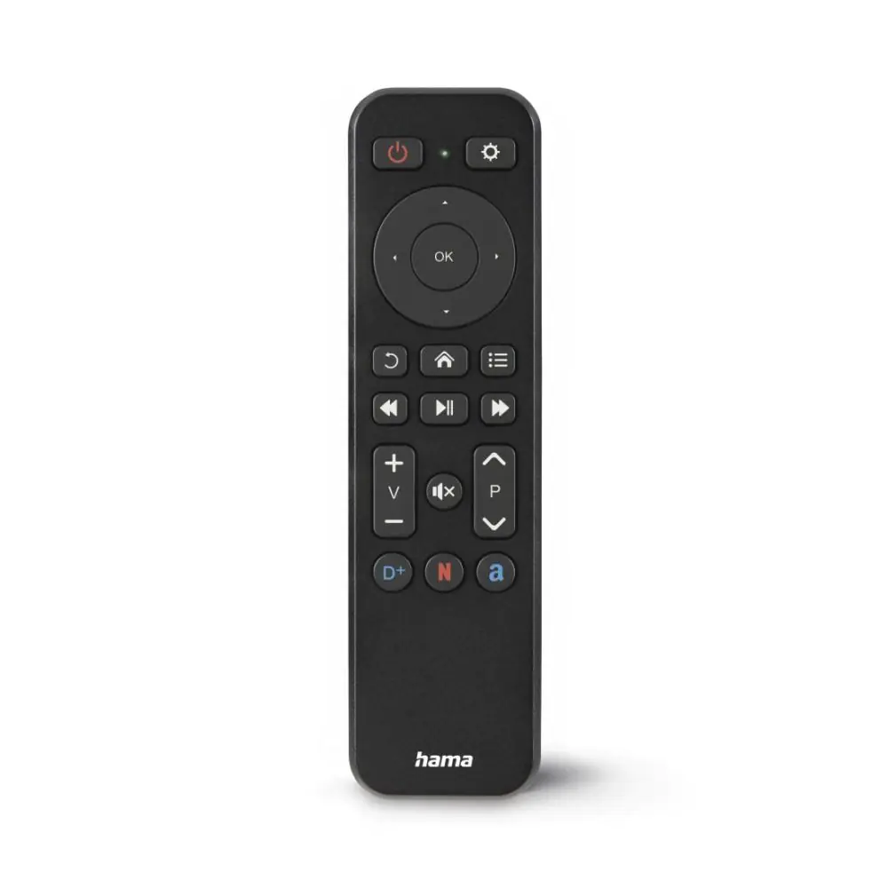 HAMA Дистанционно управление за TV + Netflix, Prime Video, бутони Disney+, програмируемо, (35940182)