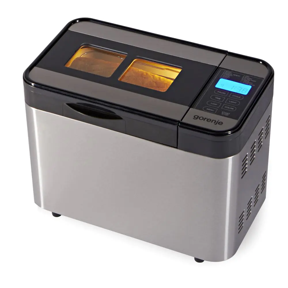 Хлебопекарна Gorenje BM1400E, 12 програми, инокс, (13487)