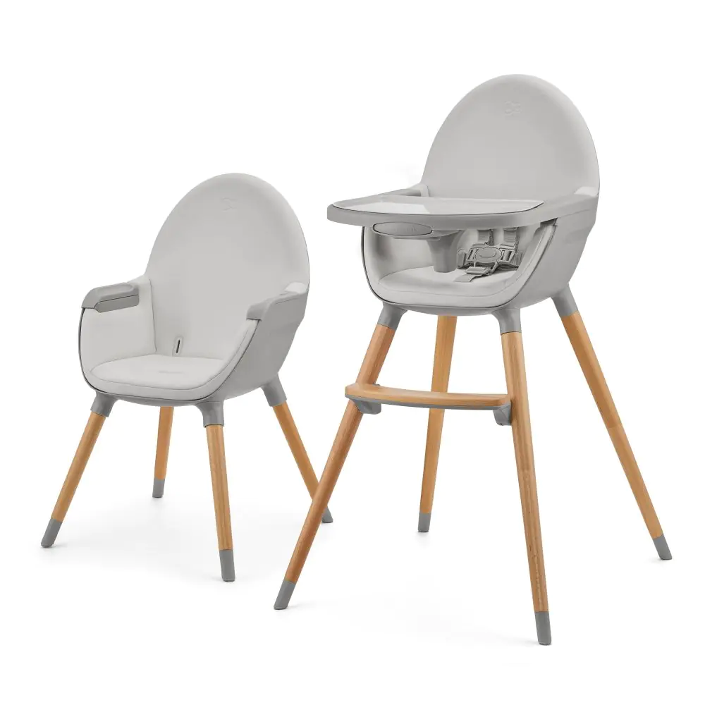 Kinderkraft FINI 2 столче за хранене GREY, (35943822)