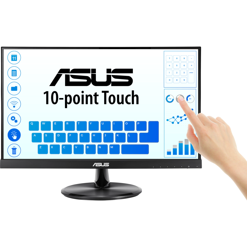 Тъч монитор ASUS VT229H 21.5' FHD (1920x1080), (35933442)