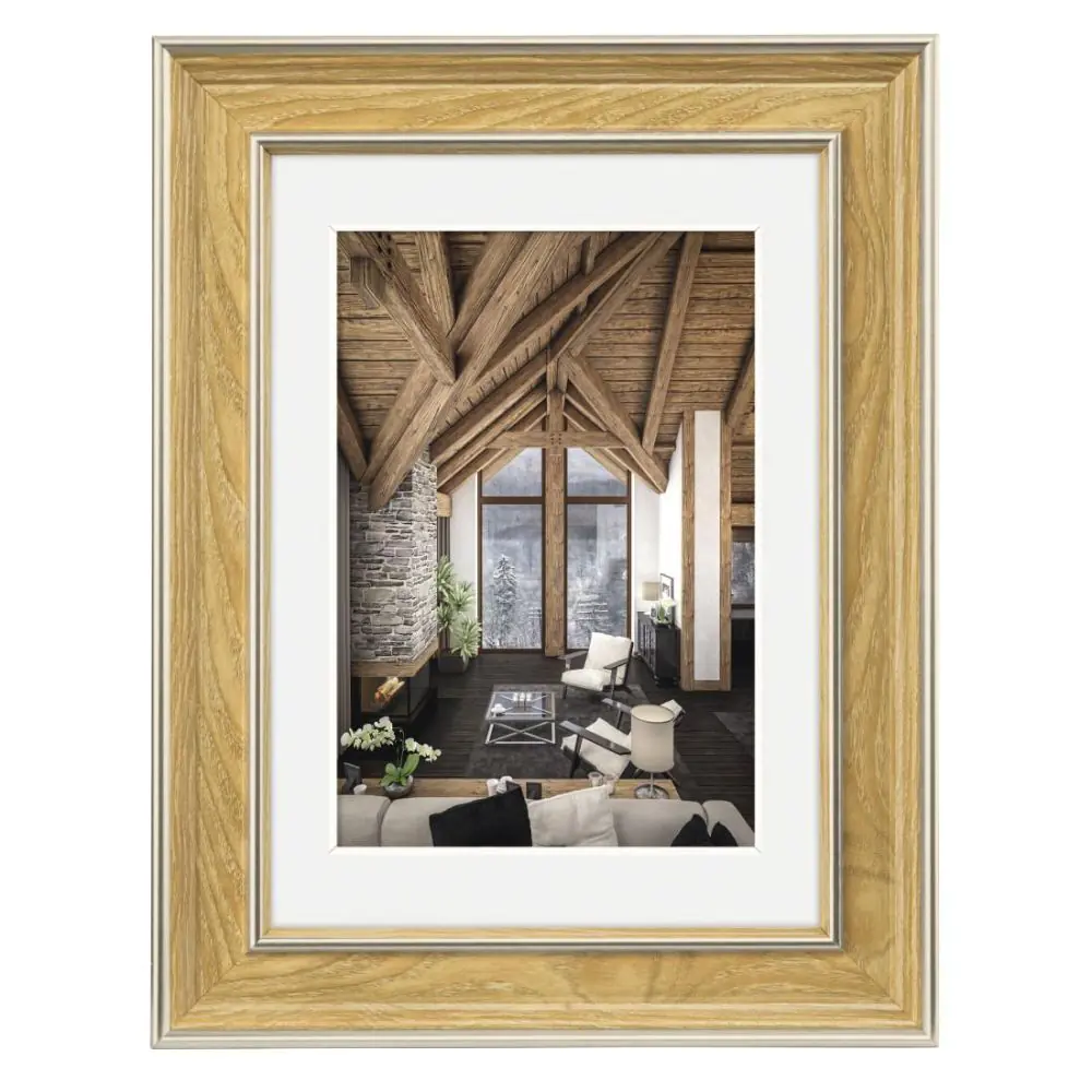 HAMA Рамка за снимки, 'Rustic', 20 x 30 см, пластмасова, дъб, (35939560)