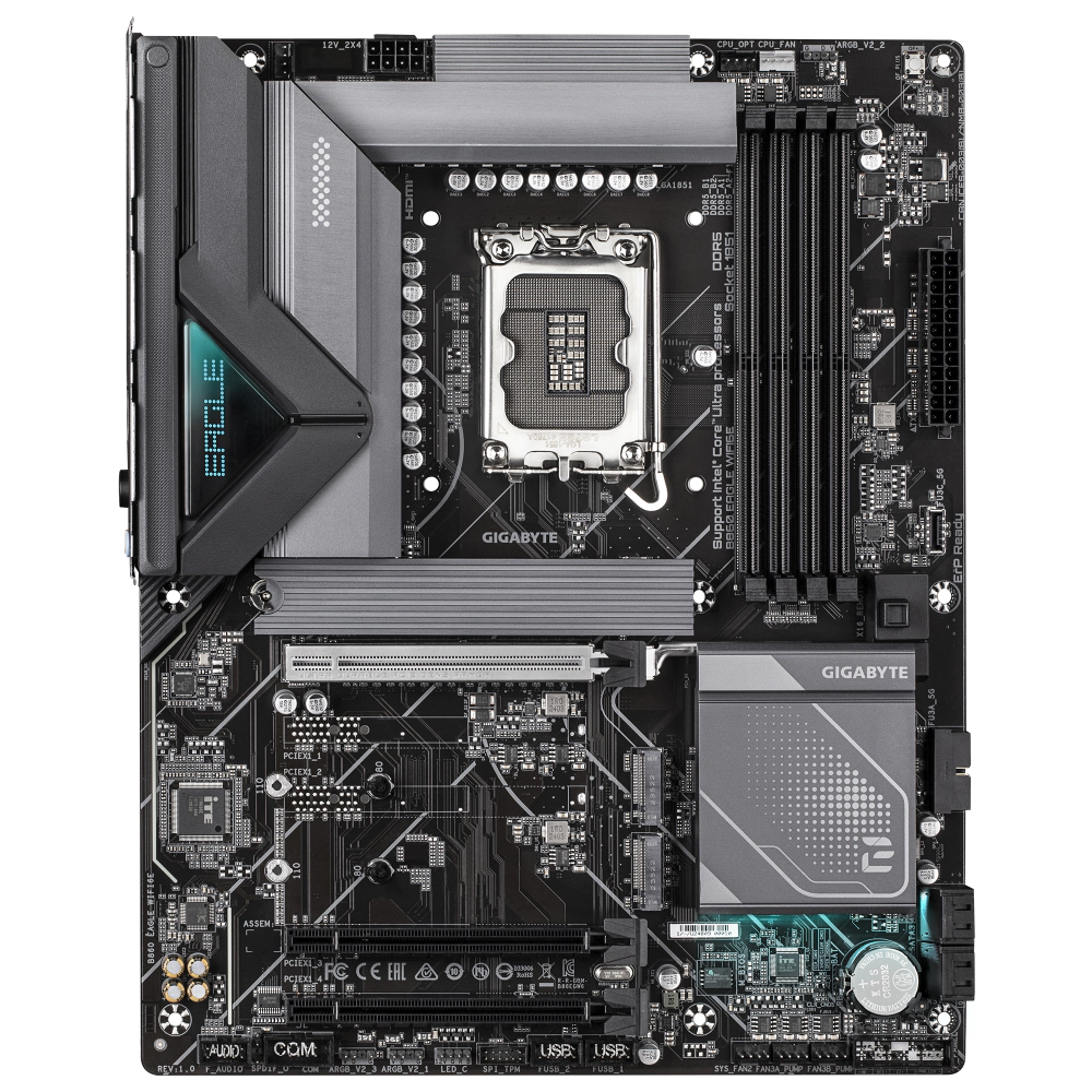 Дънна платка GIGABYTE B860 EAGLE WIFI 6E, LGA 1851, (35939038)