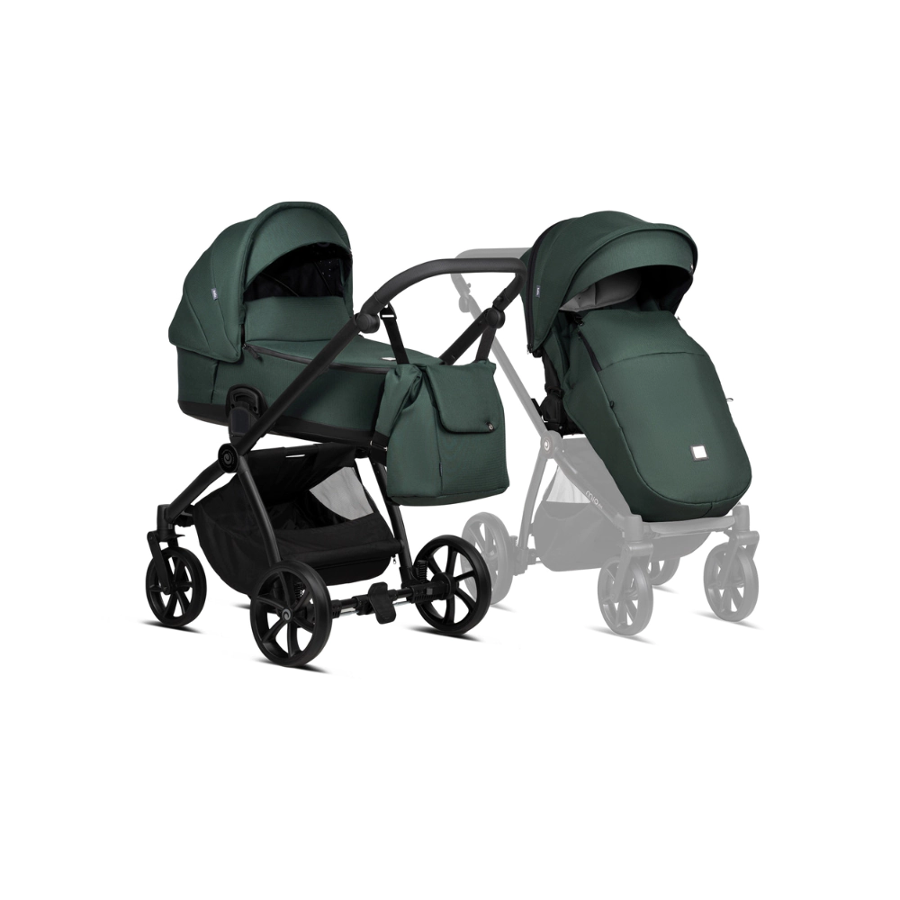 Tutis MIO 3+ бебешка количка 2в1 240 Pacific Green, (35943955)