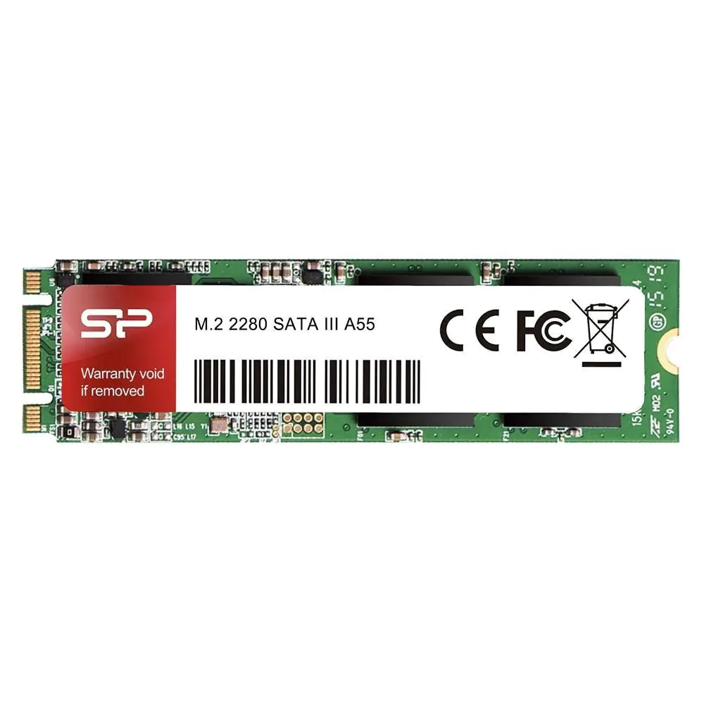 SSD SILICON POWER A55, M.2 2280, 128 GB, SATA, (35935287)
