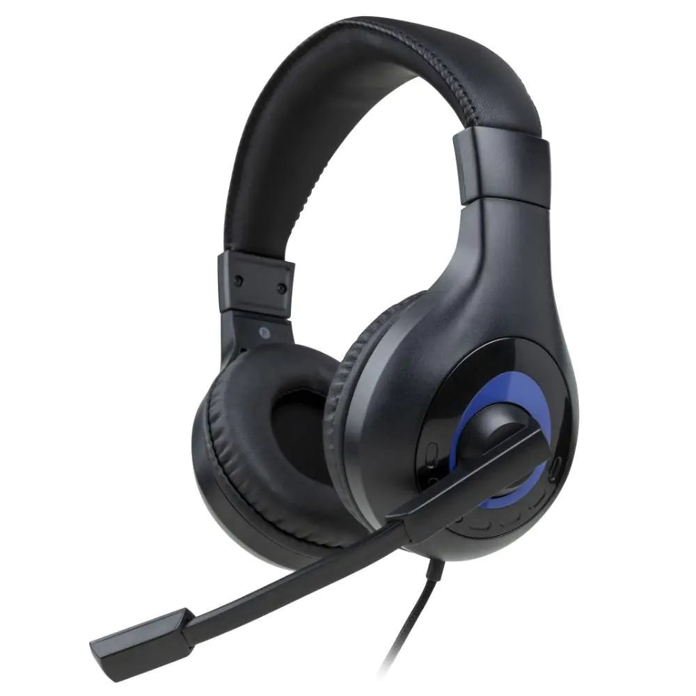Геймърски слушалки Nacon Bigben PS5 Official Headset V1 Black, Микрофон, Черен, (35934667)