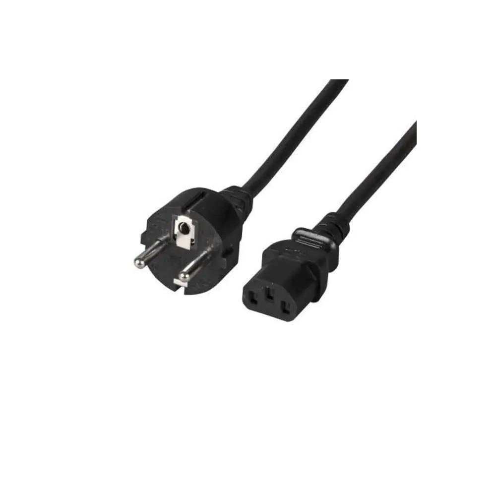 Захранващ кабел FSP Group, Шуко, 3pin(IEC C5) женско, 1.8м, Черен, (35934965)
