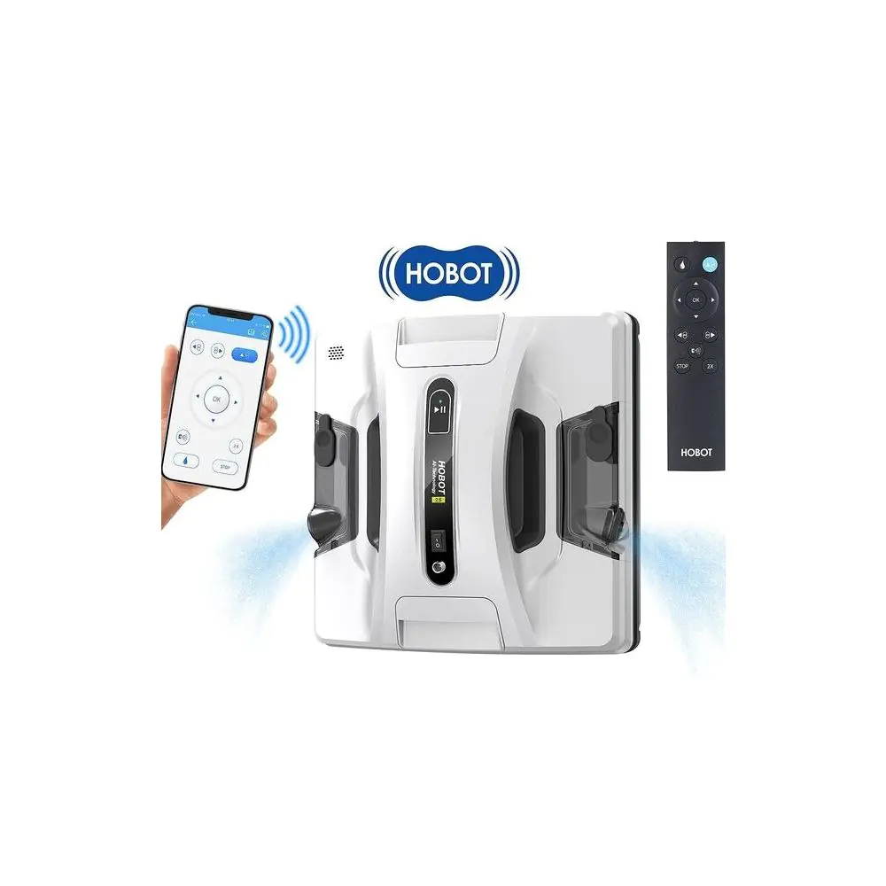 Робот за прозорци Hobot 2S с 2 вградени контейнера, (17132)