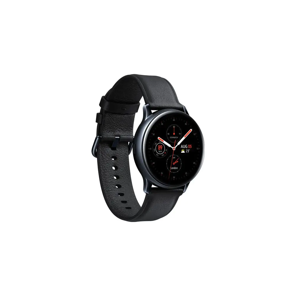 Смарт часовник SAMSUNG GALAXY WATCH ACTIVE2 STEEL BLACK 40MM R830 (WI-FI)