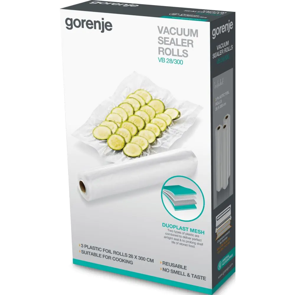 Комплект ролки за вакуумиране Gorenje VB28/300, 3 броя, (13547)