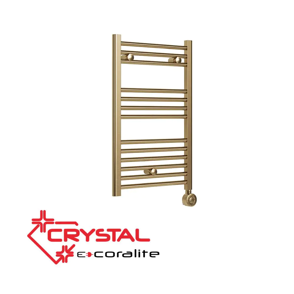 Електрическа лира за баня Crystal E-CORALITE 300 W SB-BRASS, (35946535)