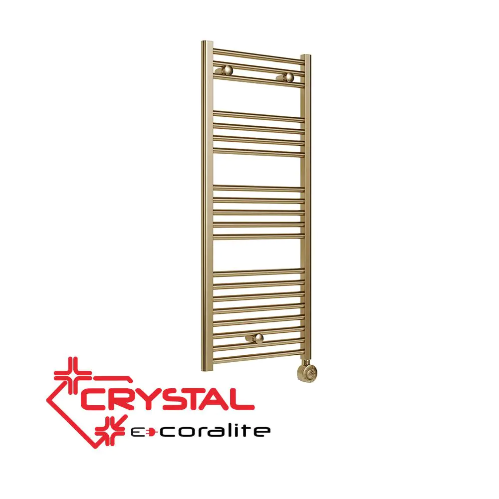 Електрическа лира за баня Crystal E-CORALITE 500 W SB-BRASS, (35946536)
