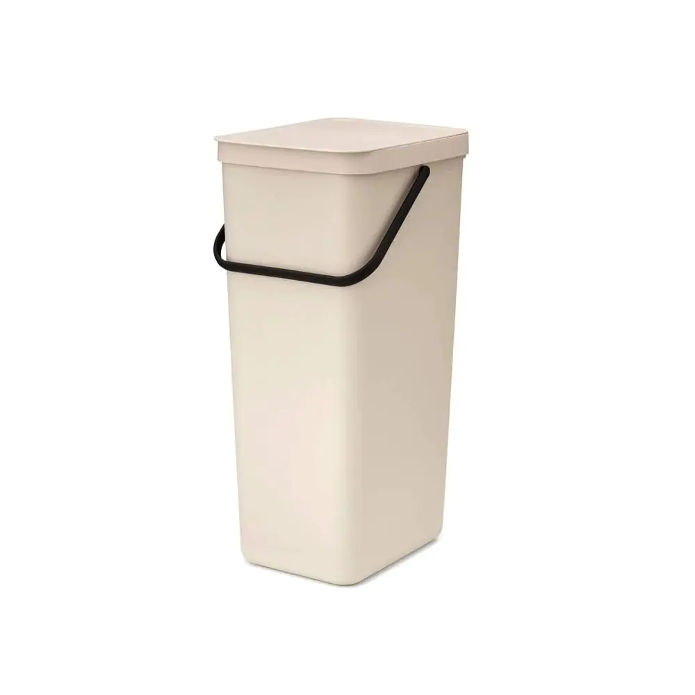 Кош за смет за разделно събиране Brabantia Sort&Go 40L, Soft Beige, (35947072)