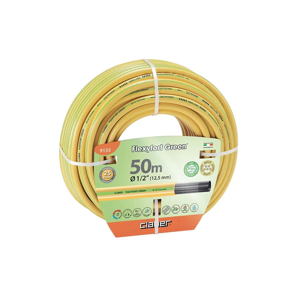Градински маркуч Flexyfort Green 50м ½ Claber (35947425)