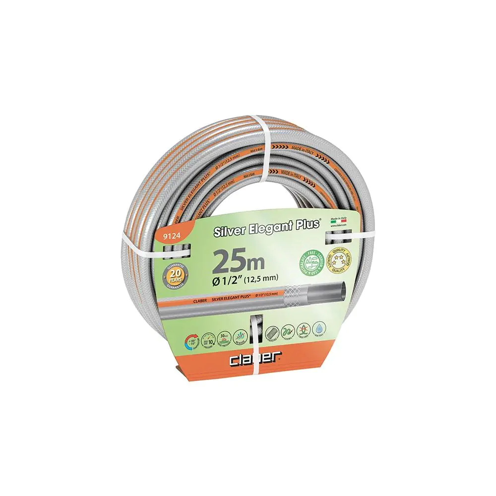 Маркуч градински Silver Elegant Plus 1/2 25м (35947534)