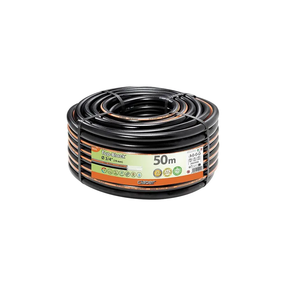 Градински маркуч Top Black 3/4 50м Claber (35947544)