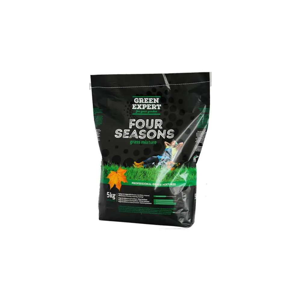 Тревна смеска 4-ри сезона Green Expert 5кг за 175-200 м2 (35947632)