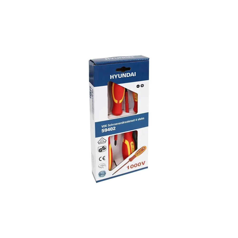 Отвертки 4 части HY59402 комплект (35947752)