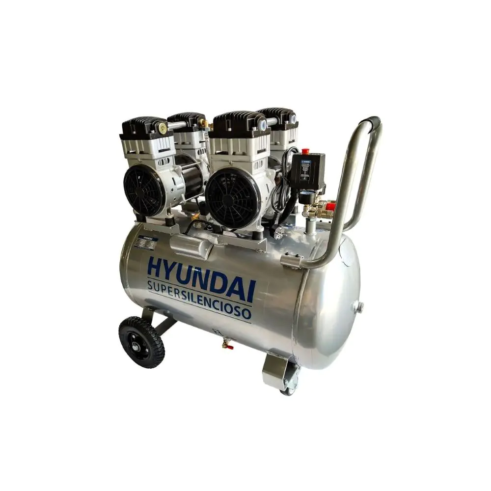 Компресор за въздух HYAC 100-3S HYUNDAI 100л – две глави (35948147)