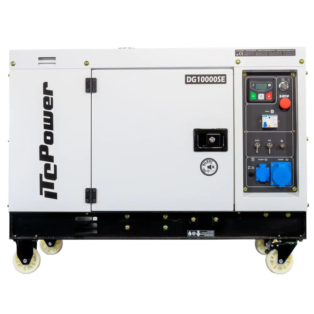 Дизелов генератор монофазен DG 10000SE – 8,5 kW ITC Power (35948152)